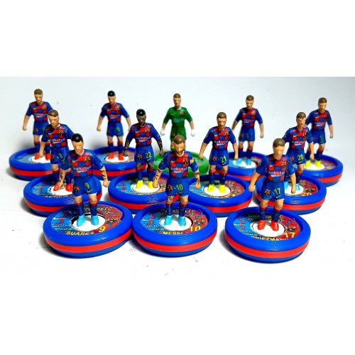 Subbuteo Andrew Table Soccer Barcelona 2019-20 on WSB Professional bases